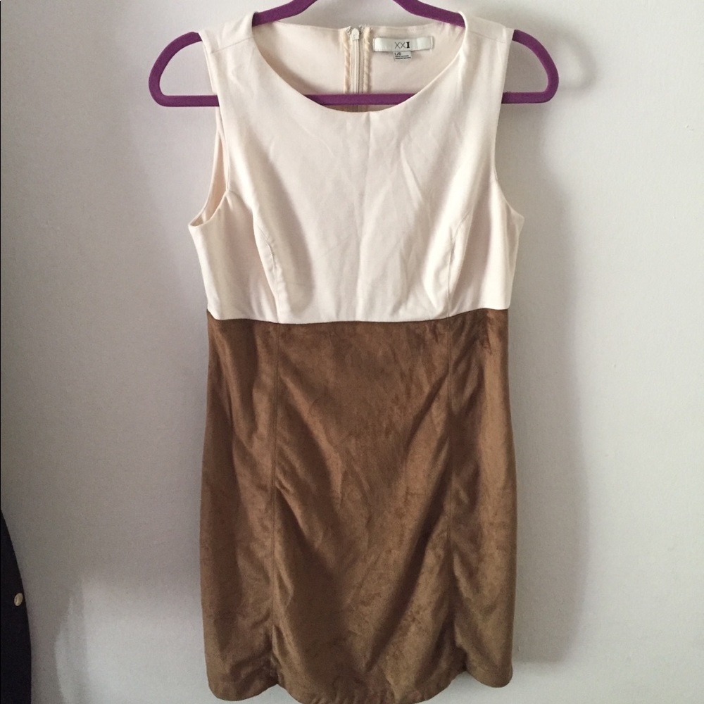 Forever 21 Faux Suede Dress